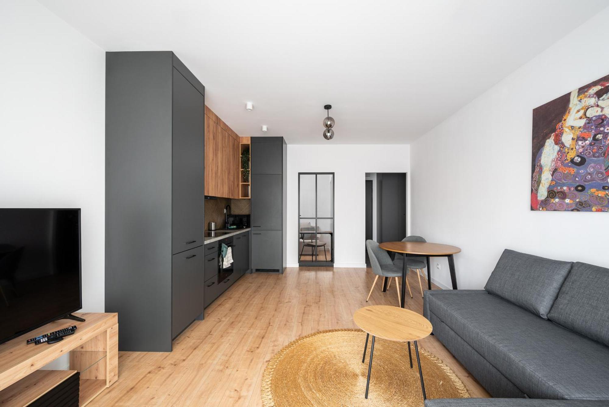 ורשה High Wilanow Modern Apartment מראה חיצוני תמונה