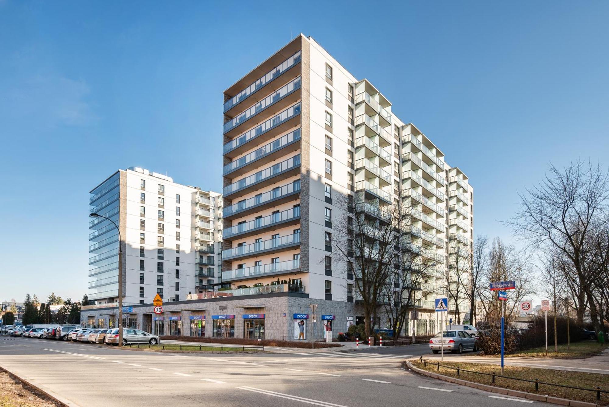 ורשה High Wilanow Modern Apartment מראה חיצוני תמונה