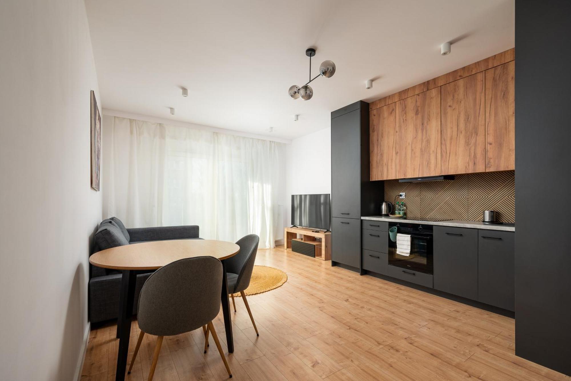 ורשה High Wilanow Modern Apartment מראה חיצוני תמונה
