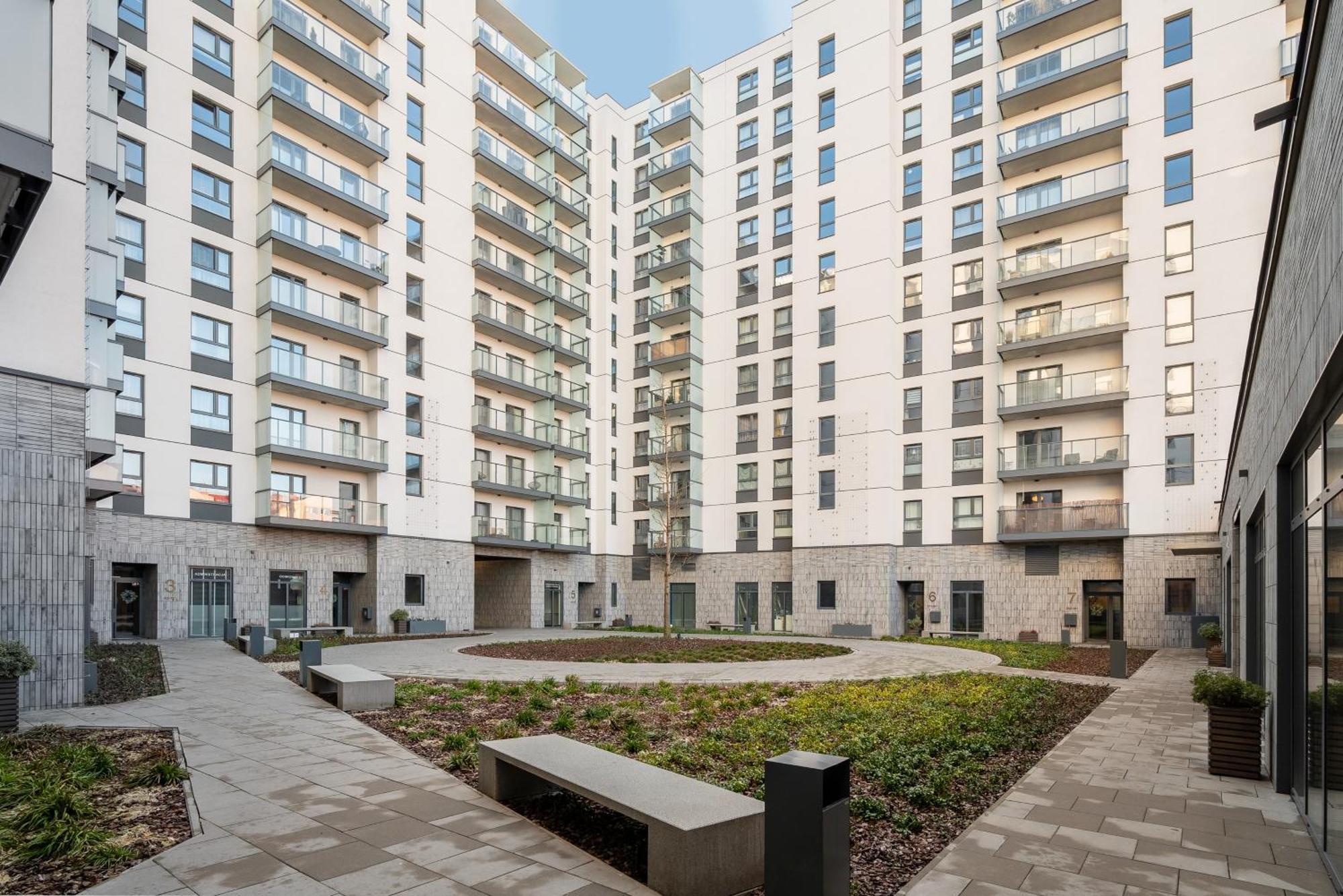 ורשה High Wilanow Modern Apartment מראה חיצוני תמונה